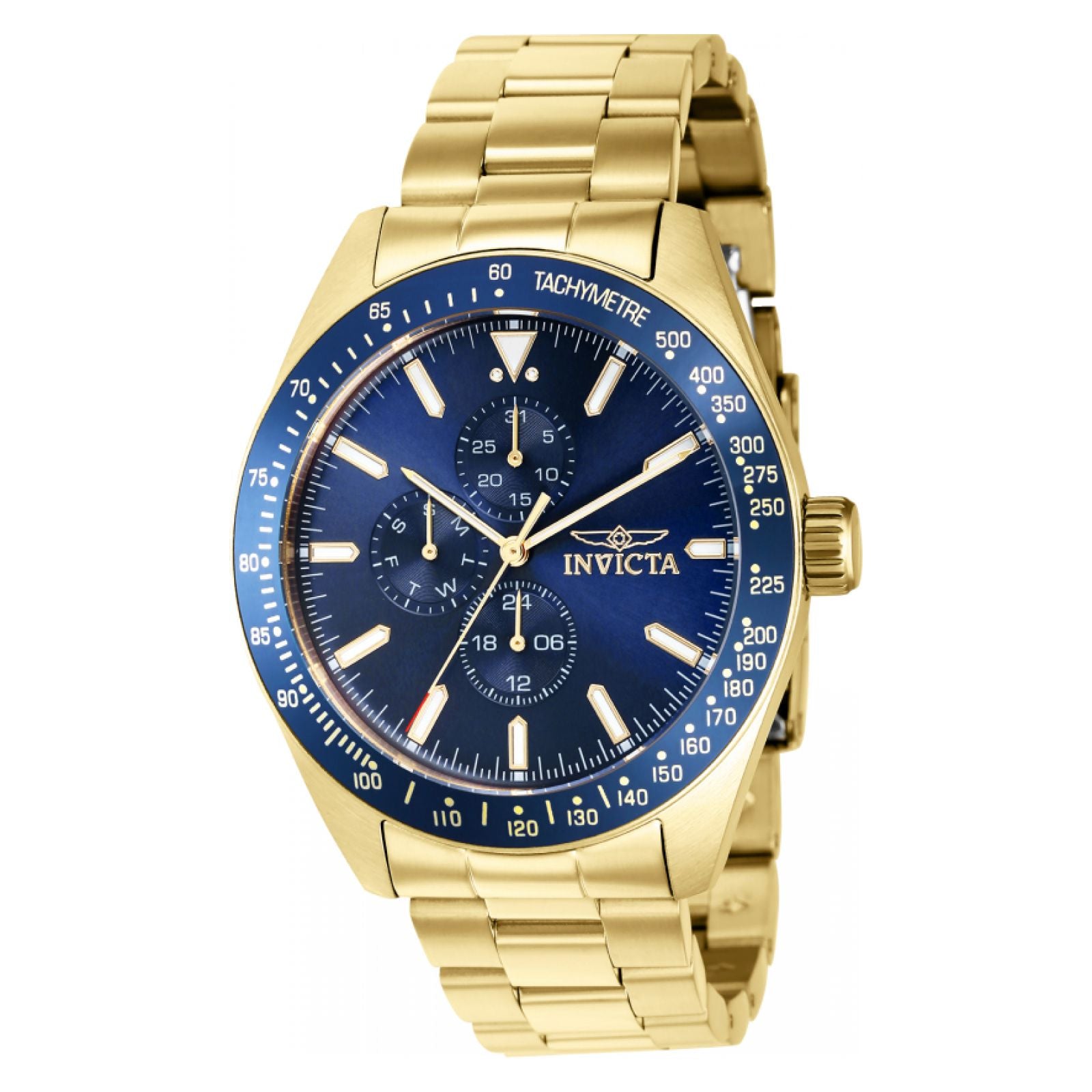 RELOJ  PARA HOMBRE INVICTA AVIATOR 38967 - ORO