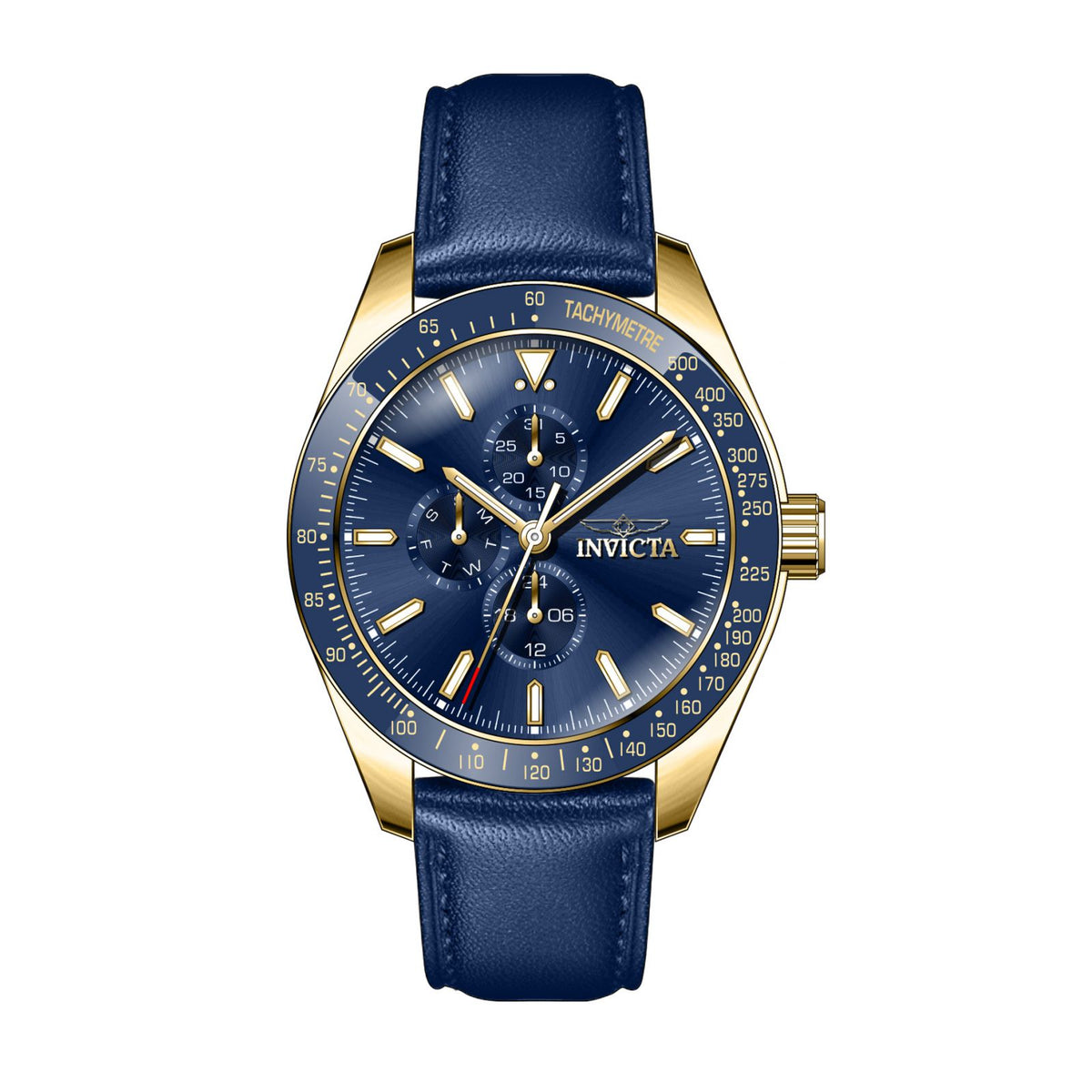 RELOJ CLÁSICO PARA HOMBRE INVICTA AVIATOR 38977 - AZUL