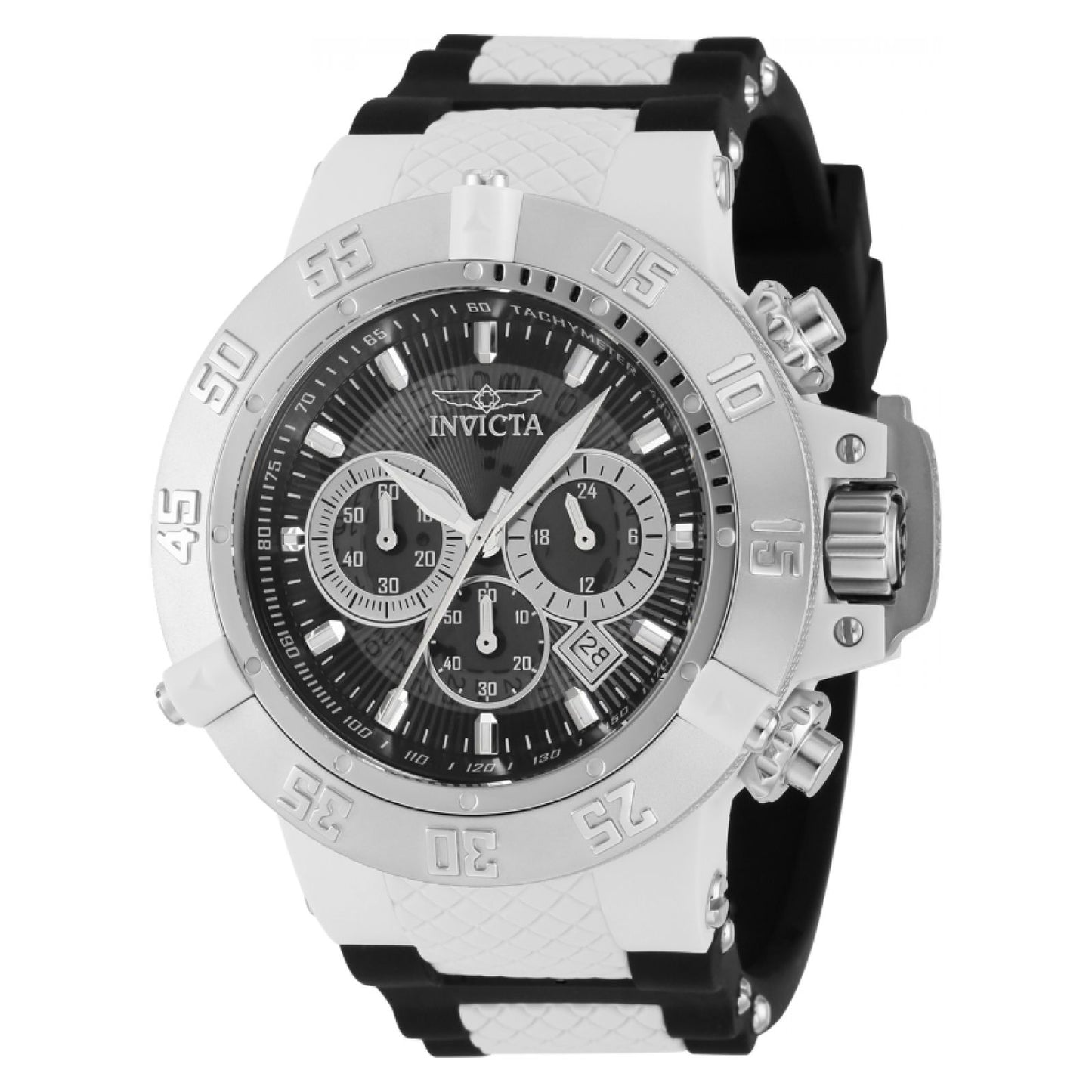 RELOJ DEPORTIVO PARA HOMBRE INVICTA SUBAQUA 38995 - BLANCO NEGRO