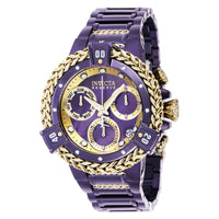RELOJ  PARA MUJER INVICTA RESERVE 39031 - PÚRPURA, ORO