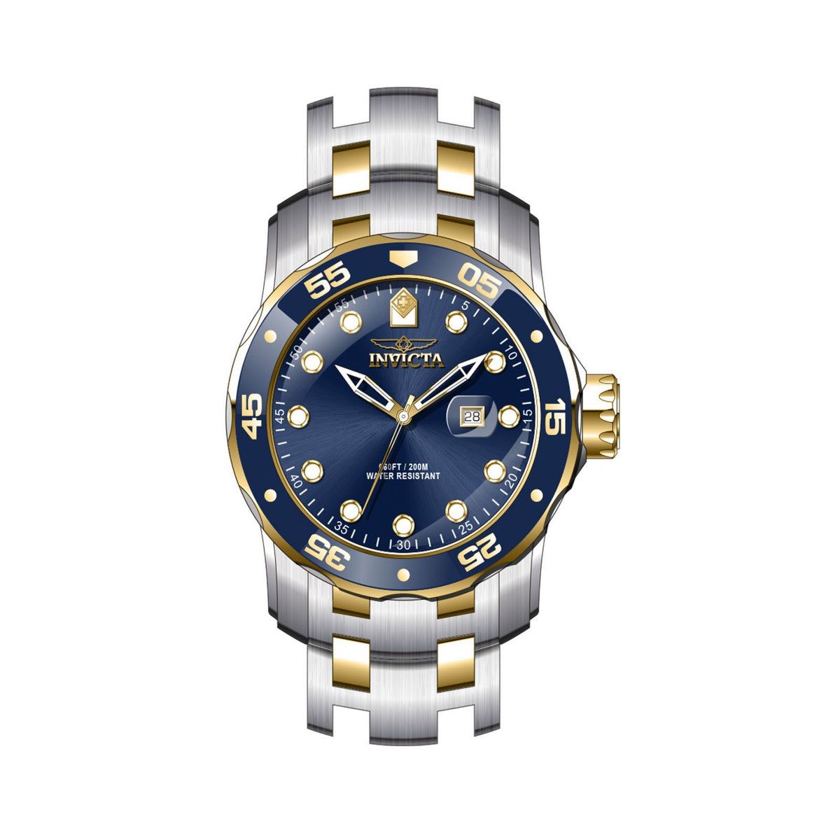 RELOJ  PARA HOMBRE INVICTA PRO DIVER 39089 - ORO, ACERO