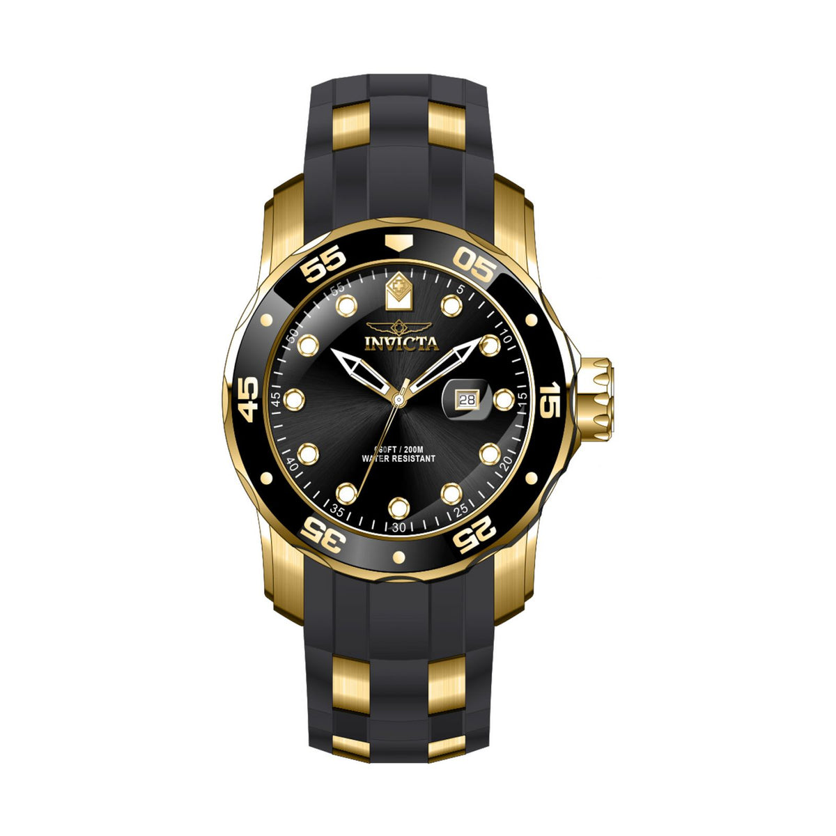RELOJ DEPORTIVO PARA HOMBRE INVICTA PRO DIVER 39097 - ORO NEGRO