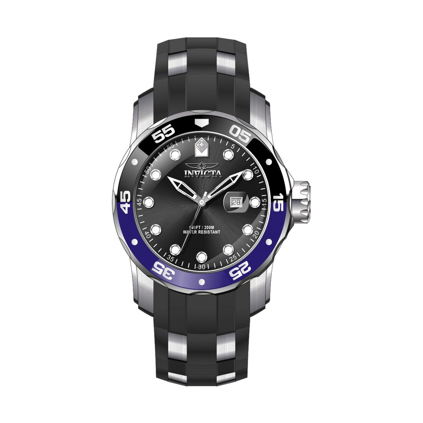 RELOJ DEPORTIVO PARA HOMBRE INVICTA PRO DIVER 39106 - NEGRO, ACERO