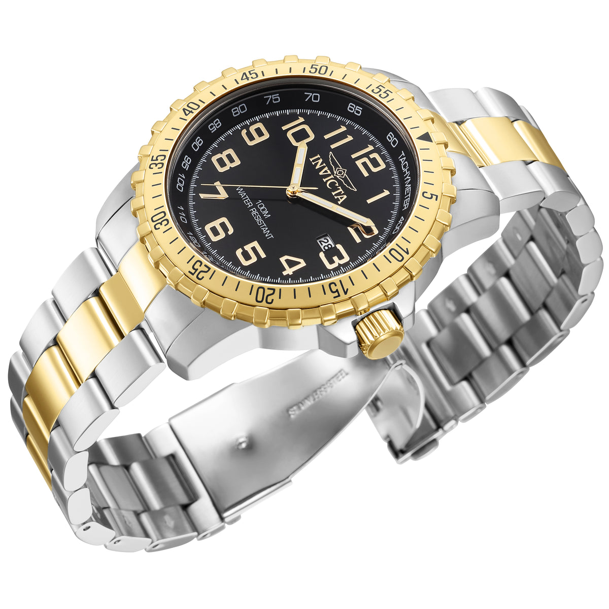 RELOJ CLÁSICO PARA HOMBRE INVICTA SPECIALTY 39121 - ACERO, ORO