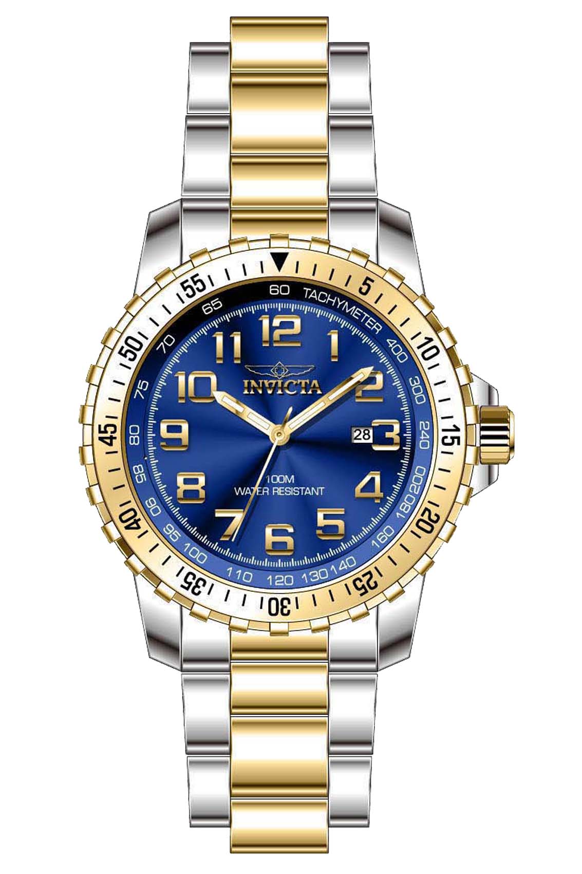 RELOJ CLÁSICO PARA HOMBRE INVICTA SPECIALTY 39122 - ACERO, ORO