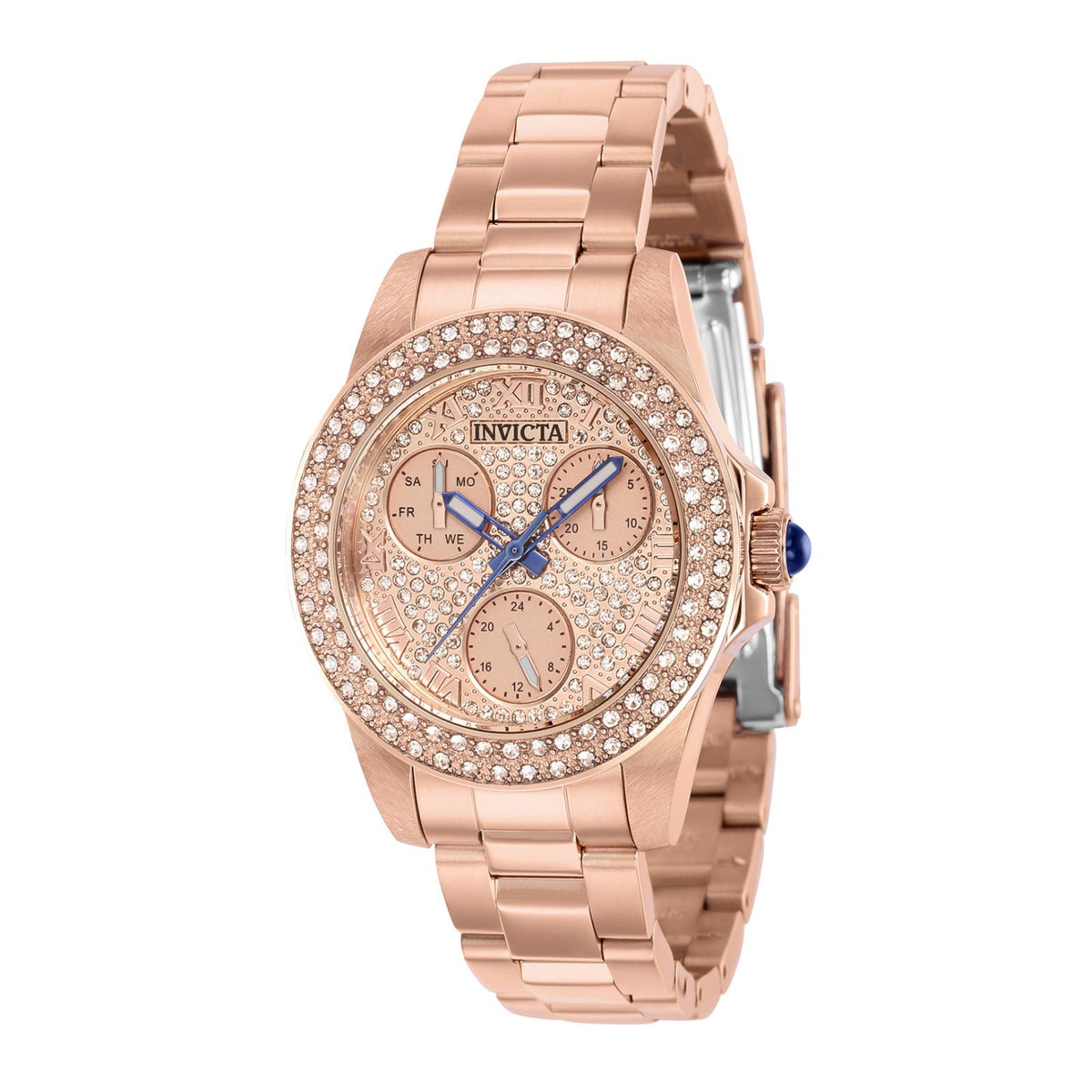 RELOJ  PARA MUJER INVICTA ANGEL 39244 - ORO ROSA