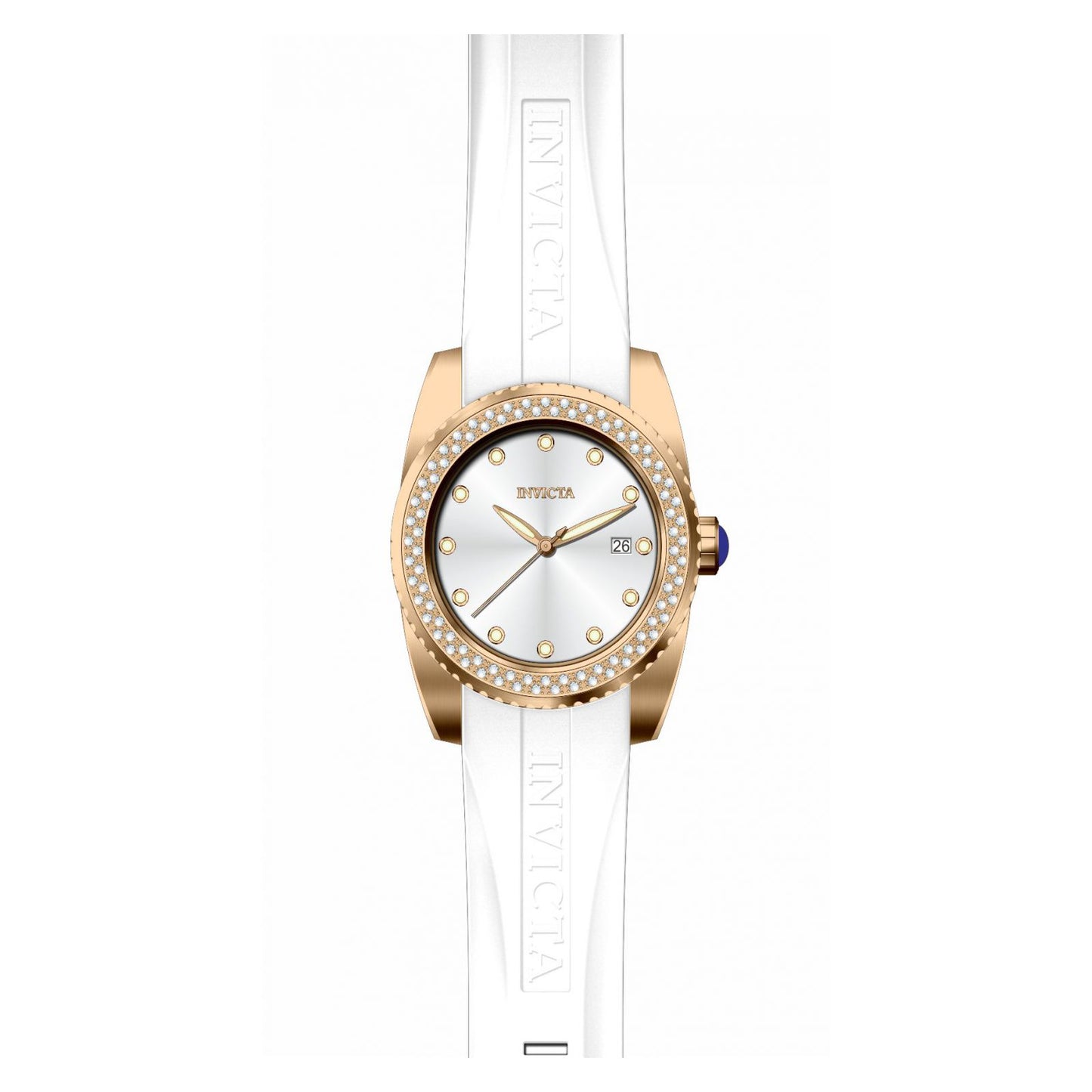 RELOJ DEPORTIVO PARA MUJER INVICTA ANGEL 39250 - BLANCO