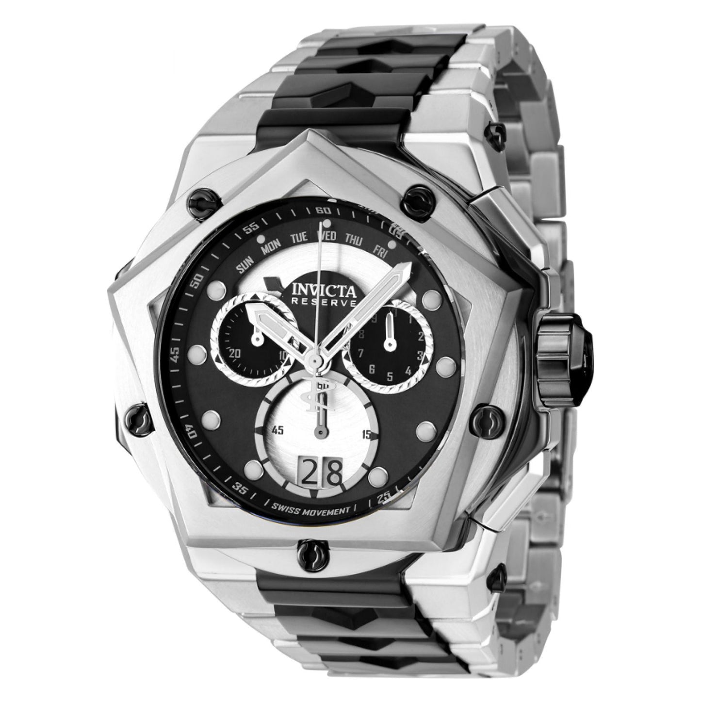 RELOJ  PARA HOMBRE INVICTA HELIOS 39253 - NEGRO, ACERO