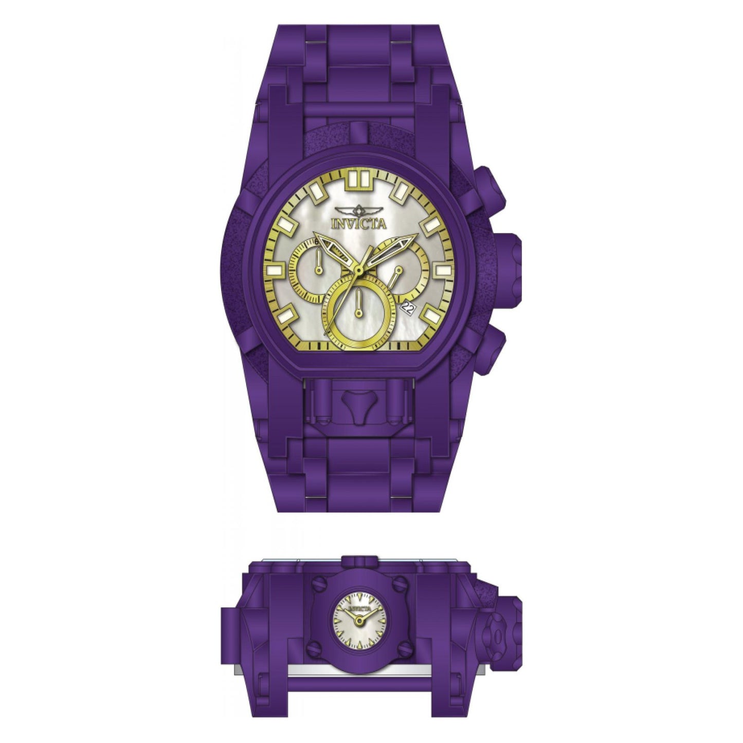 RELOJ  PARA HOMBRE INVICTA BOLT 39273 - VIOLETA