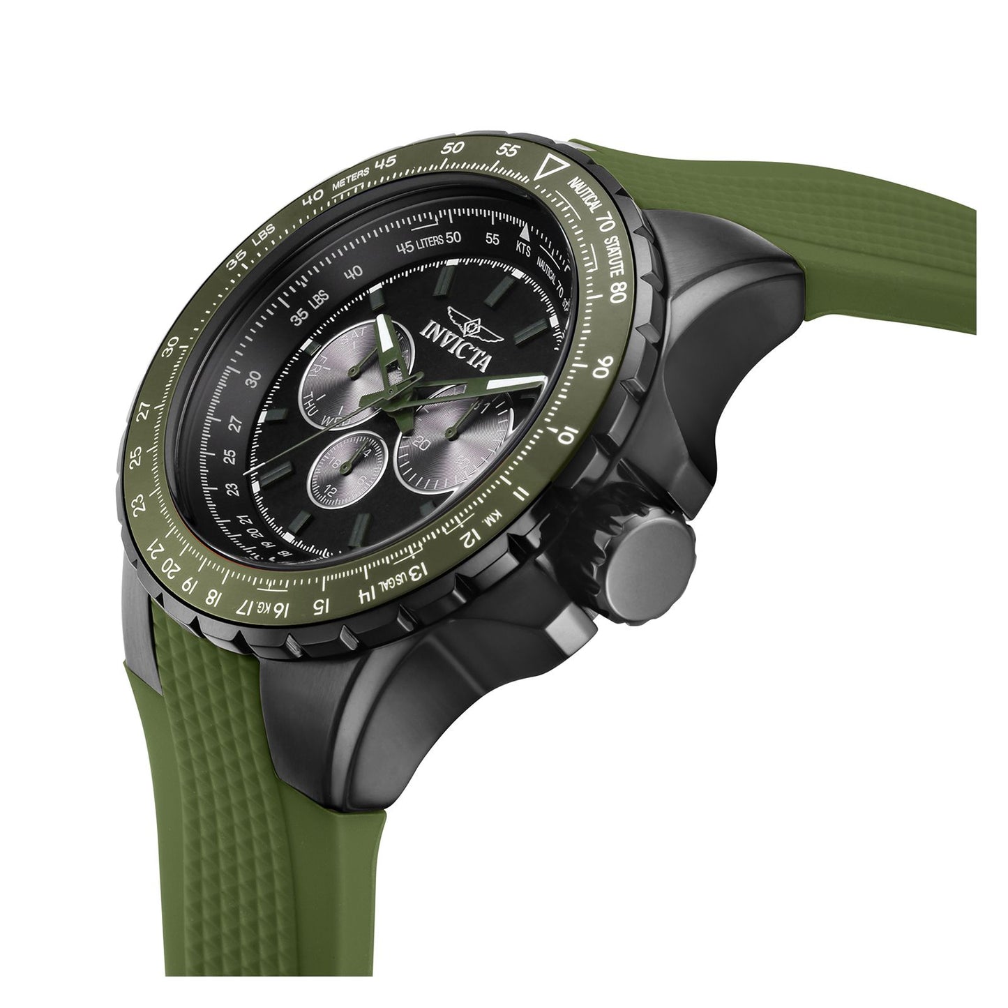 RELOJ DEPORTIVO PARA HOMBRE INVICTA AVIATOR 39302 - VERDE