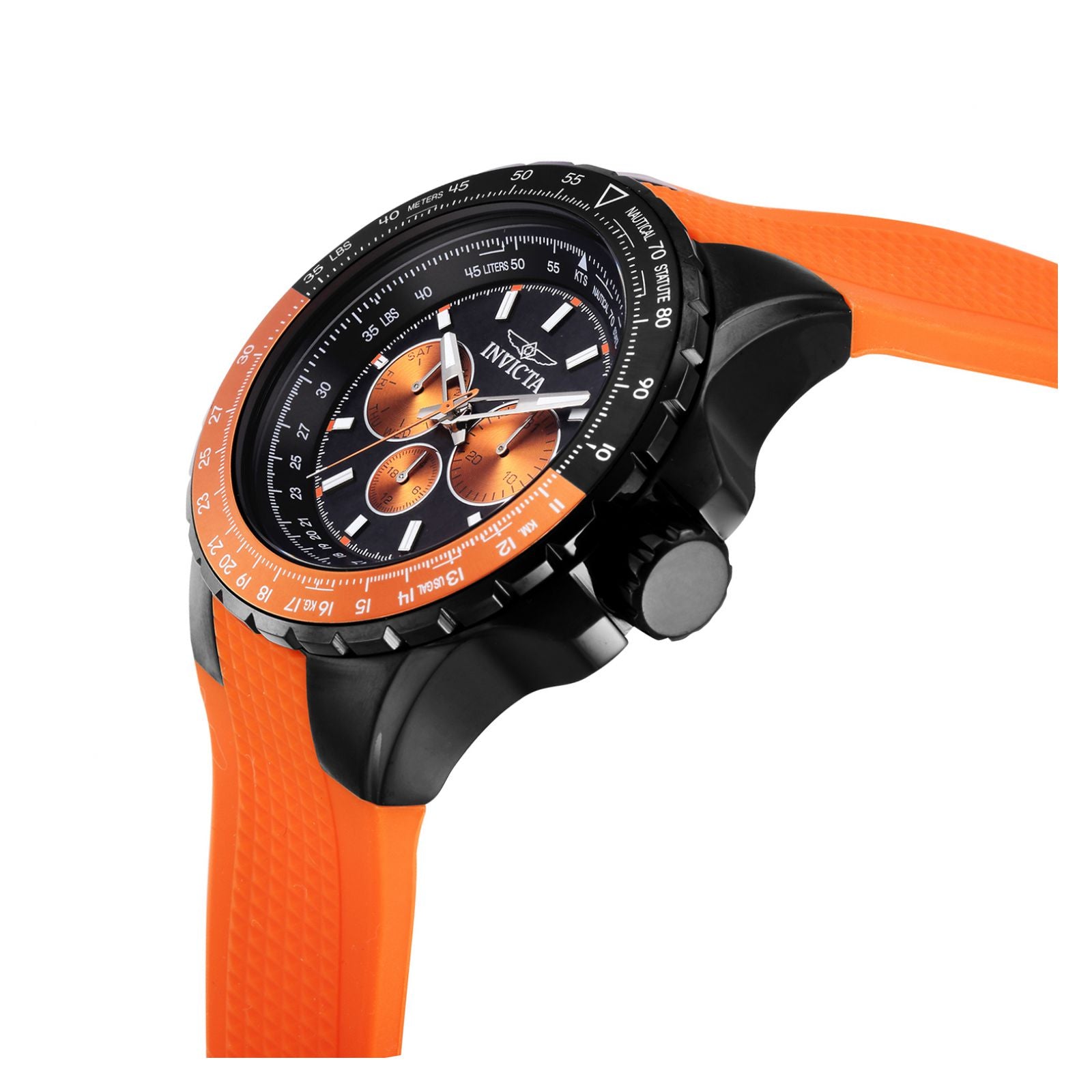 RELOJ DEPORTIVO PARA HOMBRE INVICTA AVIATOR 39306 - NARANJA
