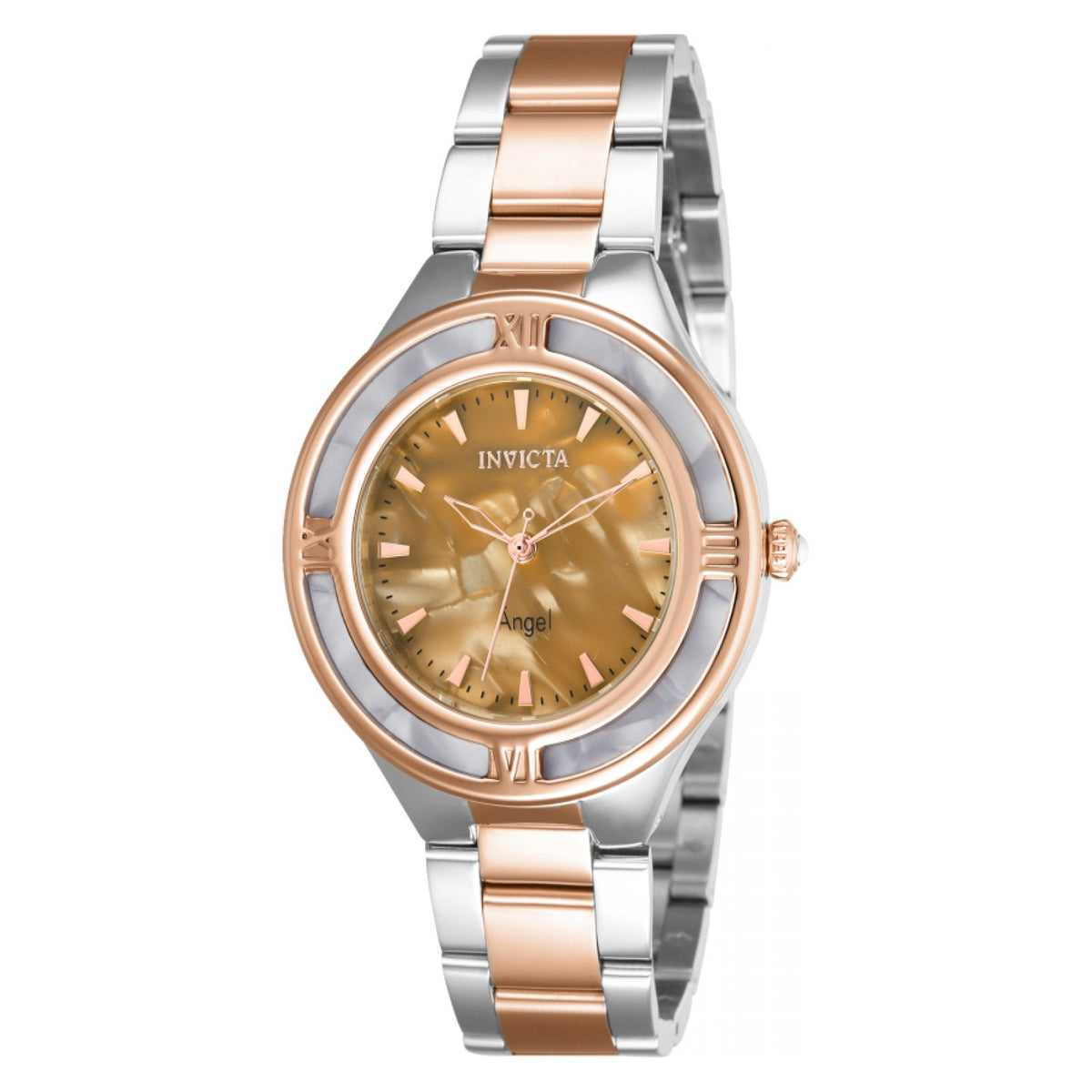 RELOJ  PARA MUJER INVICTA ANGEL 39675 - ORO ROSA, ACERO