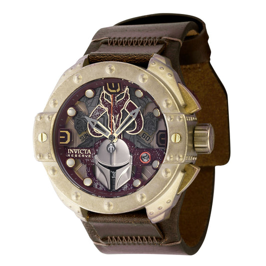 RELOJ MANDALORIANO PARA HOMBRE INVICTA STAR WARS 39762 - MARRÓN