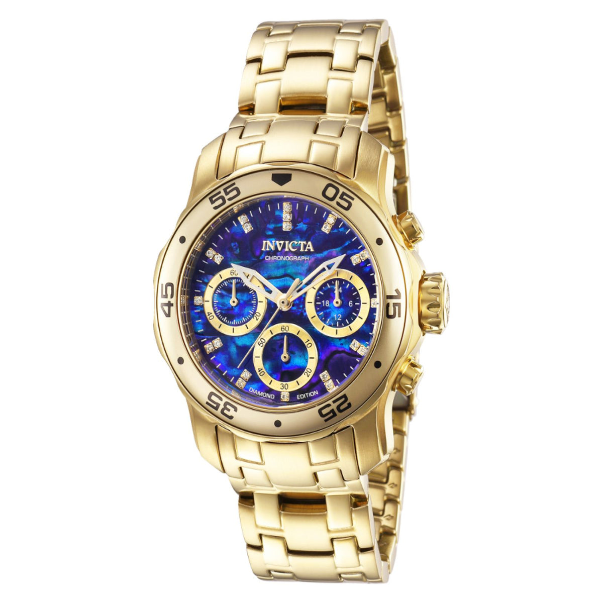 RELOJ  PARA MUJER INVICTA PRO DIVER 39925 - ORO