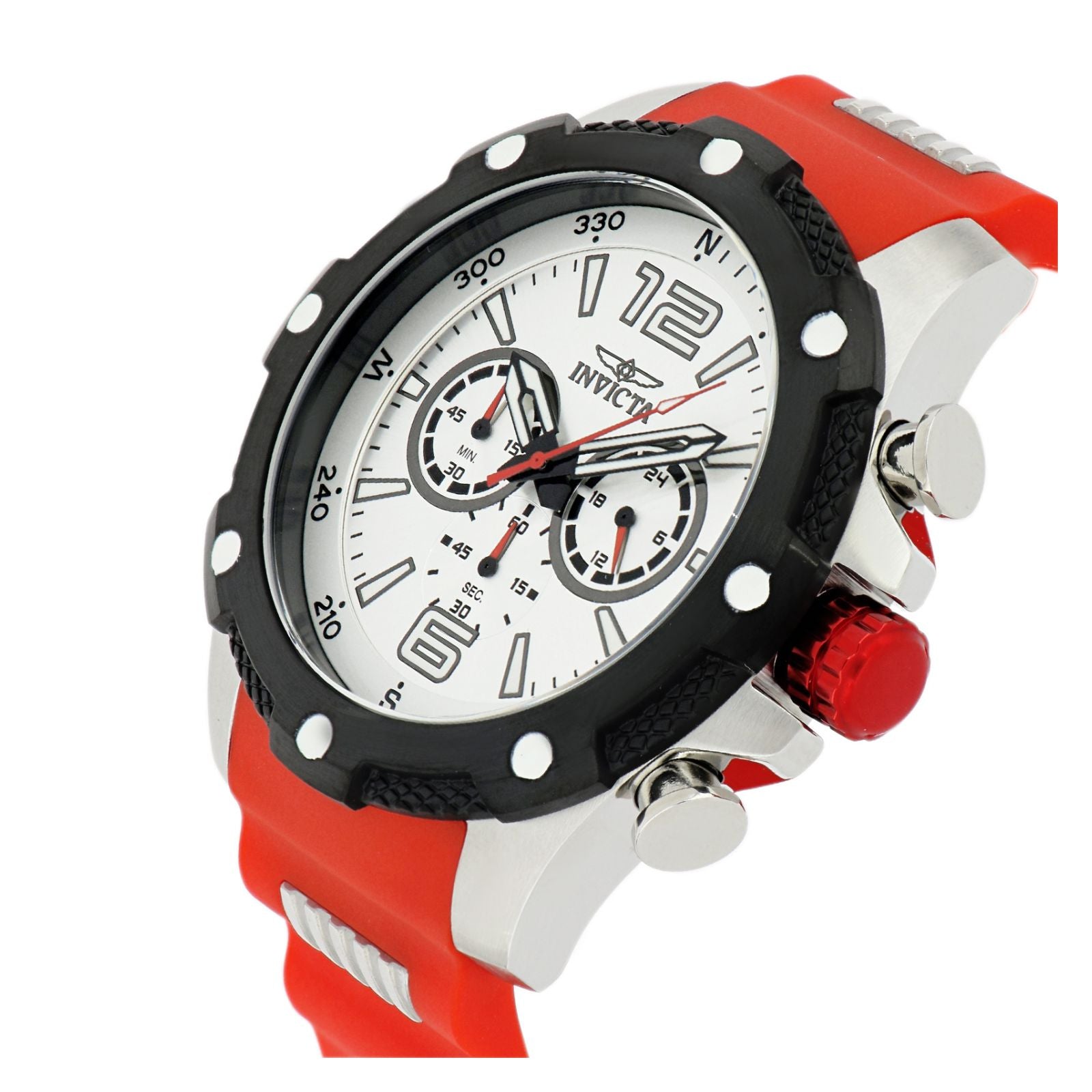RELOJ DEPORTIVO PARA HOMBRE INVICTA I-FORCE 39992 - ROJO, ACERO