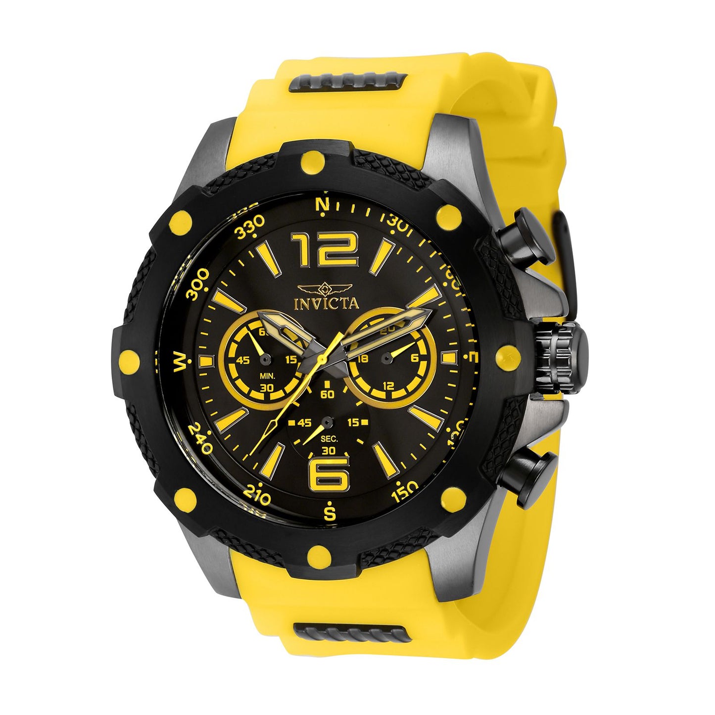 RELOJ DEPORTIVO PARA HOMBRE INVICTA I-FORCE 39996 - AMARILLO, BRONCE DE CAÑÓN