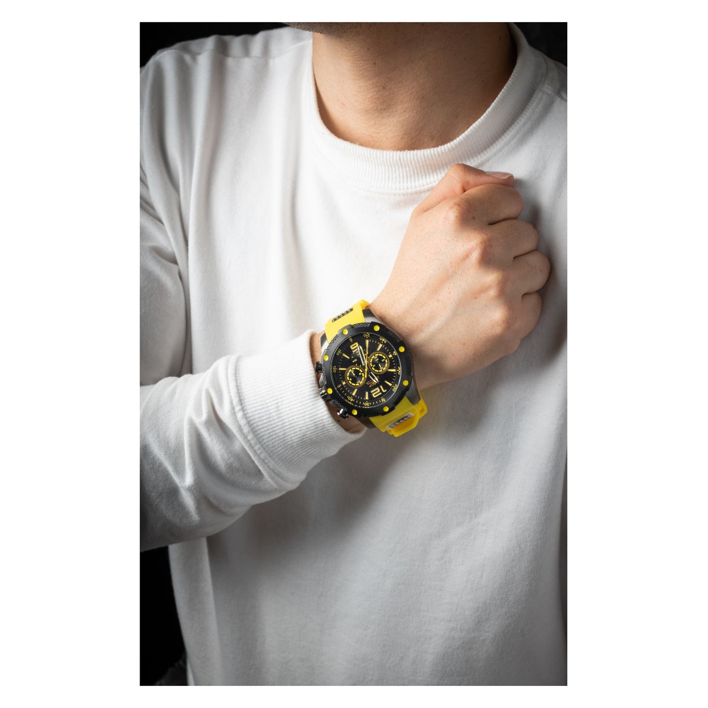 RELOJ DEPORTIVO PARA HOMBRE INVICTA I-FORCE 39996 - AMARILLO, BRONCE DE CAÑÓN