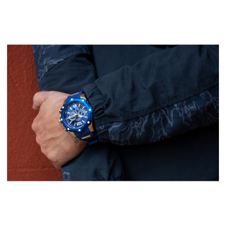 RELOJ DEPORTIVO PARA HOMBRE INVICTA I-FORCE 39997 - AZUL, ORO