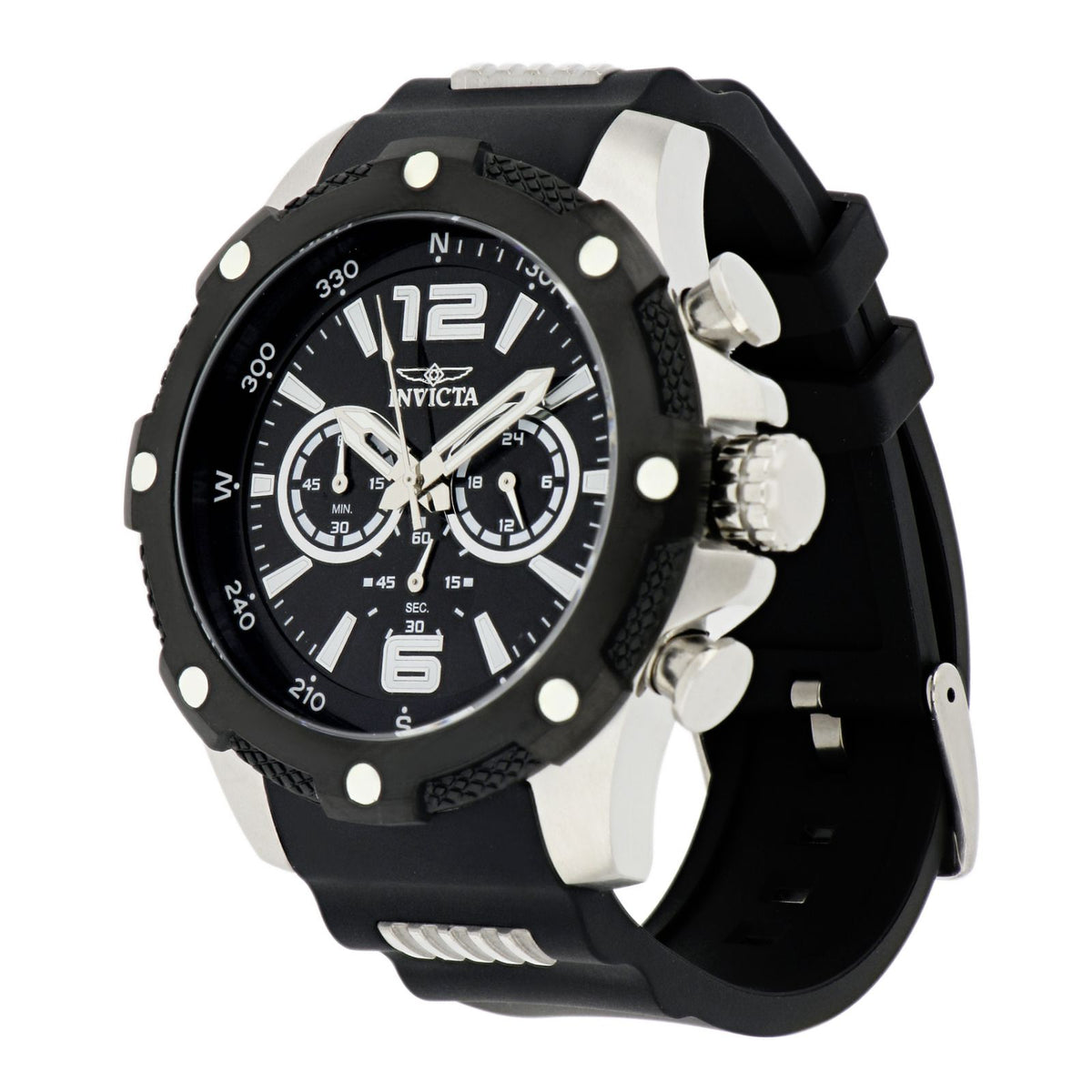 RELOJ DEPORTIVO PARA HOMBRE INVICTA I-FORCE 39998 - NEGRO, ACERO
