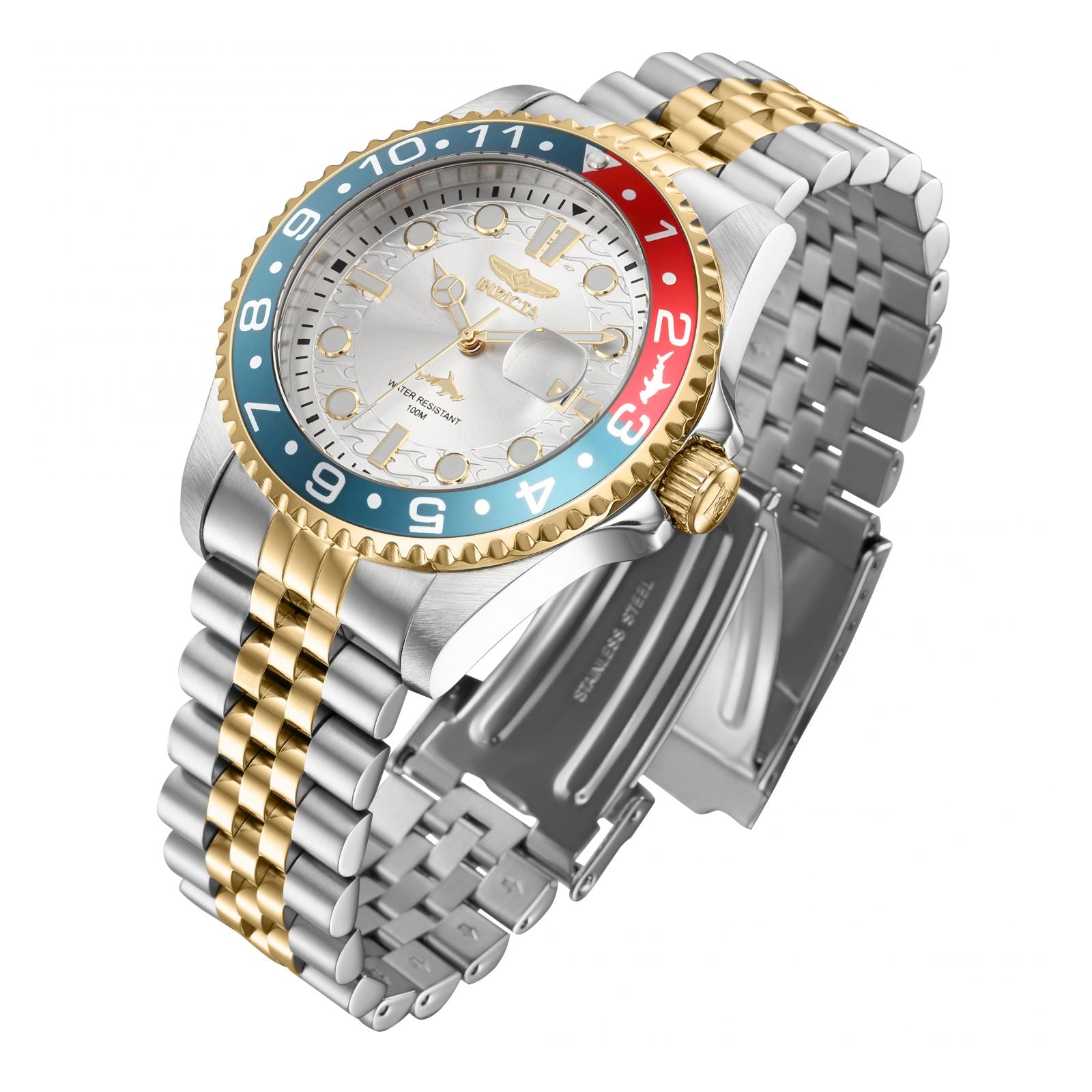 RELOJ  PARA HOMBRE INVICTA PRO DIVER 40010 - ORO, ACERO
