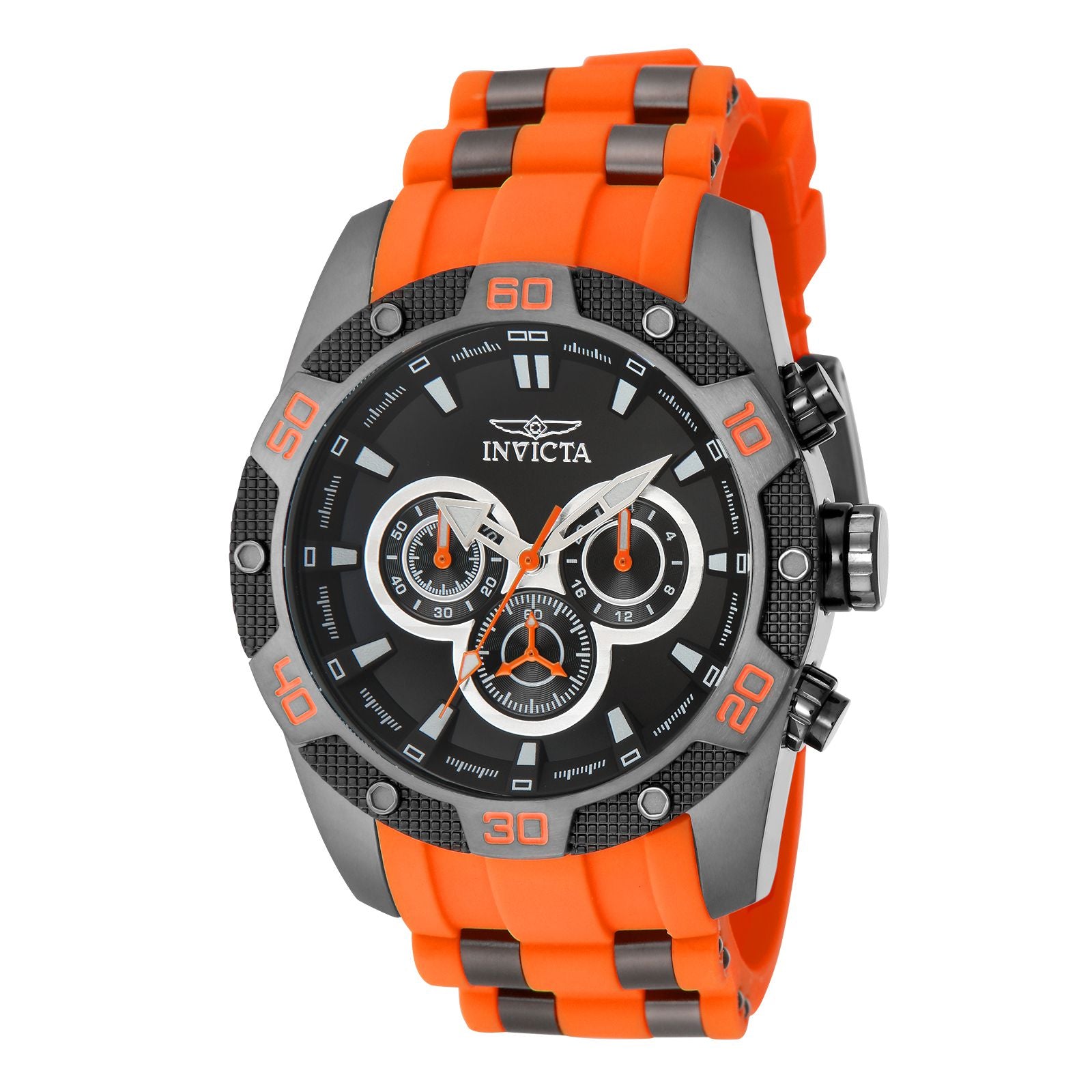 Okinawa Prefecture Invicta Orange Watch Pro Diver Model 47162