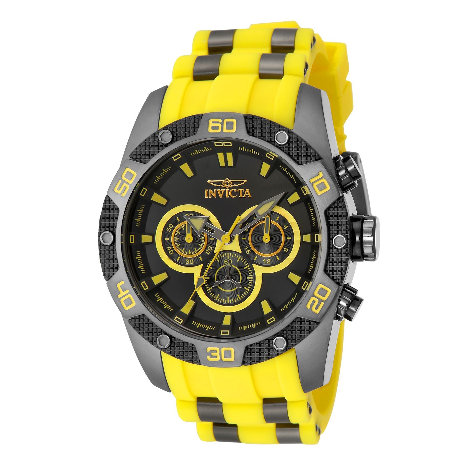 RELOJ DEPORTIVO PARA HOMBRE INVICTA SPEEDWAY 40057 - AMARILLO, BRONCE DE CAÑÓN