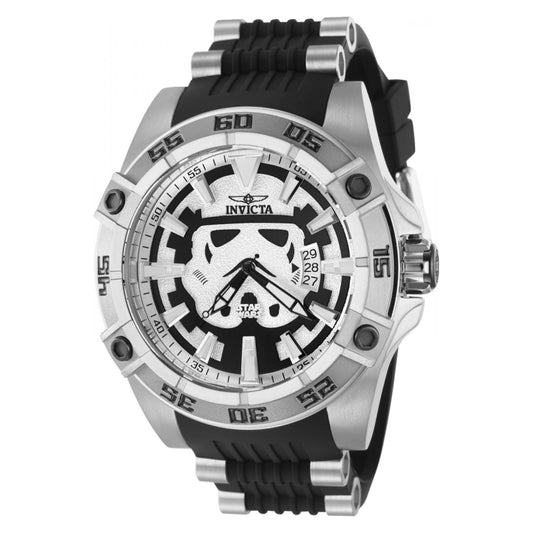 RELOJ STORMTROOPER PARA HOMBRE INVICTA STAR WARS 40085 - NEGRO, ACERO