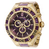 RELOJ DEPORTIVO PARA HOMBRE INVICTA JASON TAYLOR 40205 - PÚRPURA, ORO