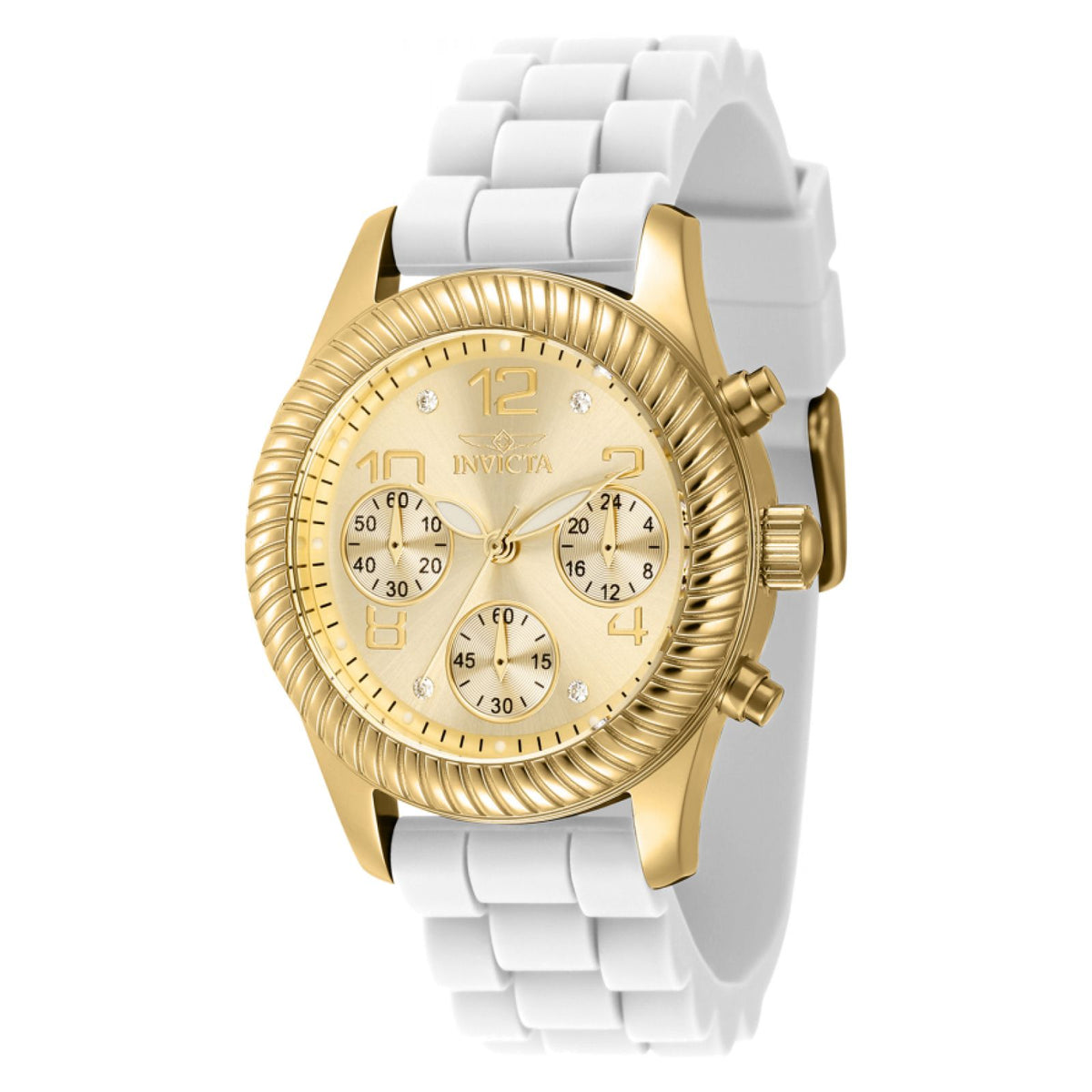 RELOJ DEPORTIVO PARA MUJER INVICTA ANGEL 40303 - BLANCO
