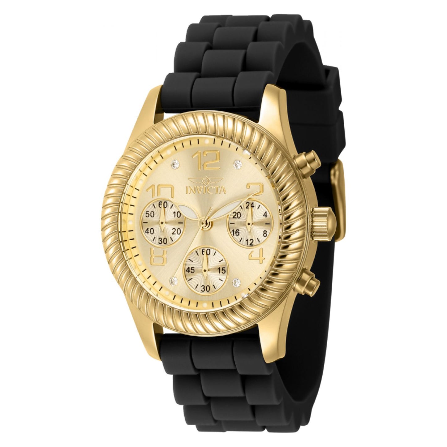 RELOJ DEPORTIVO PARA MUJER INVICTA ANGEL 40305 - NEGRO