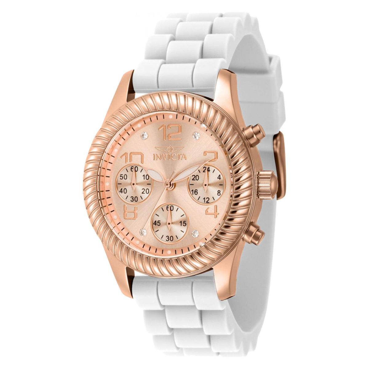 RELOJ DEPORTIVO PARA MUJER INVICTA ANGEL 40306 - BLANCO