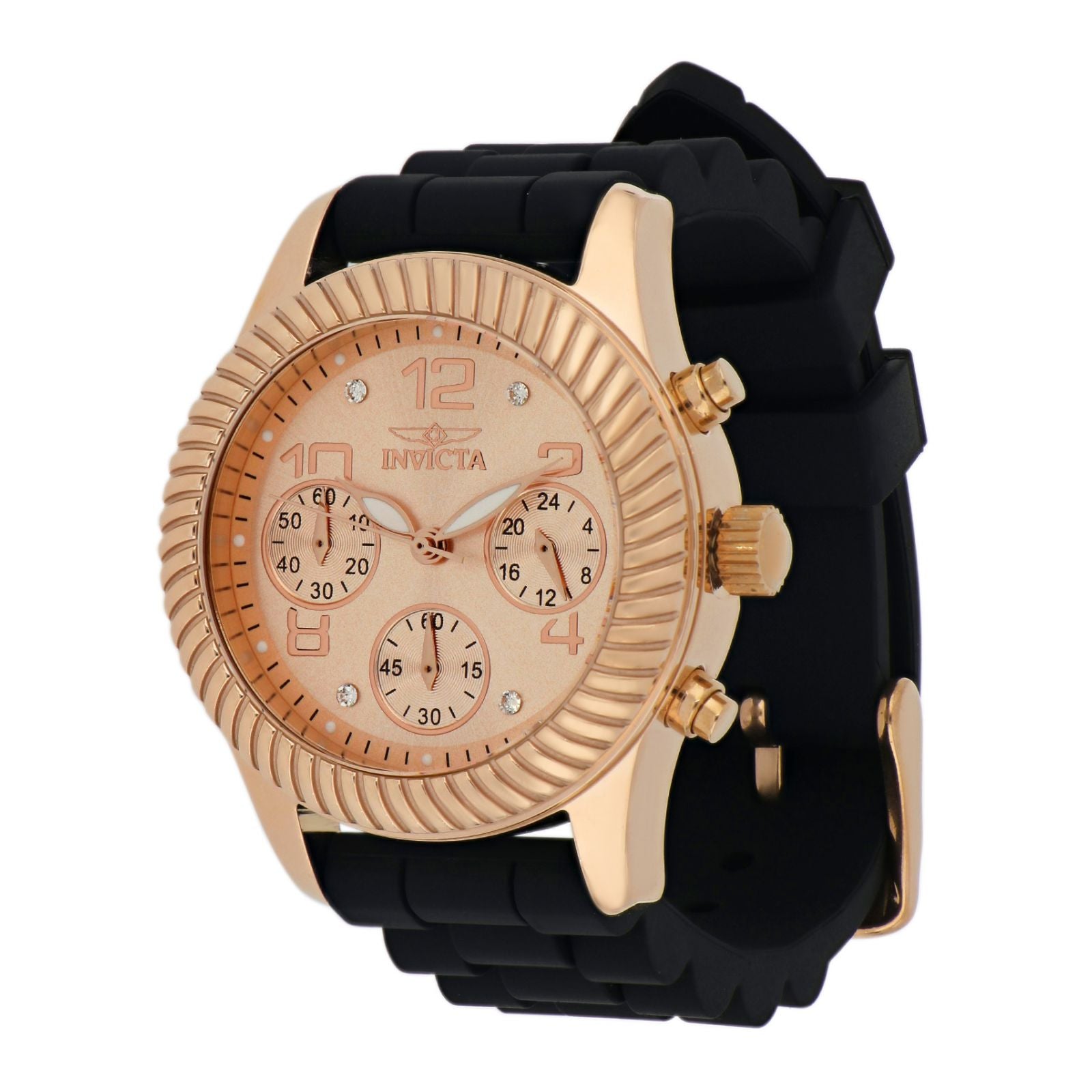 Compra RELOJ DEPORTIVO PARA MUJER INVICTA ANGEL 40308 NEGRO