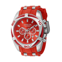 RELOJ DEPORTIVO PARA HOMBRE INVICTA BOLT 40339 - ROJO, ACERO