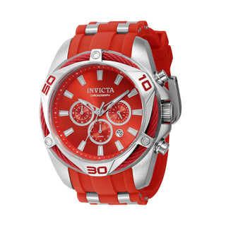 RELOJ DEPORTIVO PARA HOMBRE INVICTA BOLT 40339 - ROJO, ACERO
