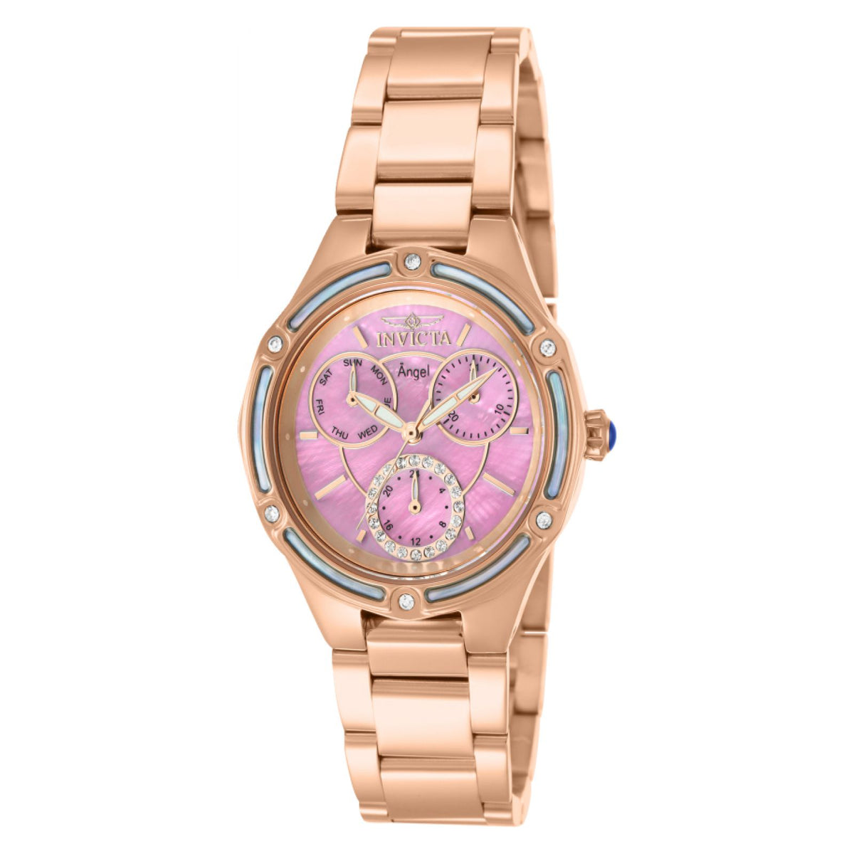 RELOJ  PARA MUJER INVICTA ANGEL 40383 - ORO ROSA