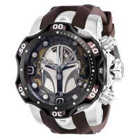 RELOJ MANDALORIAN PARA HOMBRE INVICTA STAR WARS 40482 - MARRÓN, ACERO
