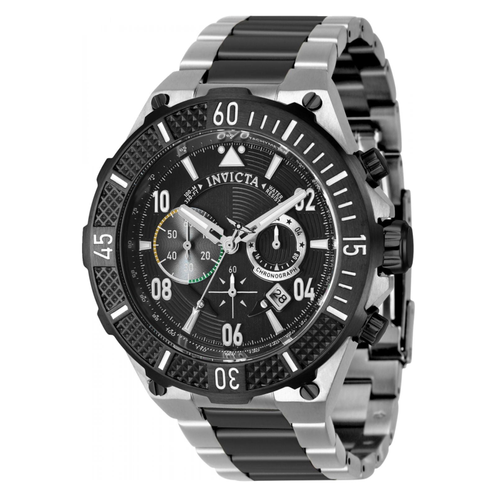 RELOJ  PARA HOMBRE INVICTA AVIATOR 40511 - NEGRO, ACERO