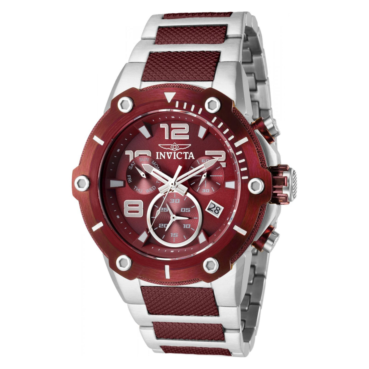 RELOJ  PARA HOMBRE INVICTA SPEEDWAY 40626 - ROJO, ACERO