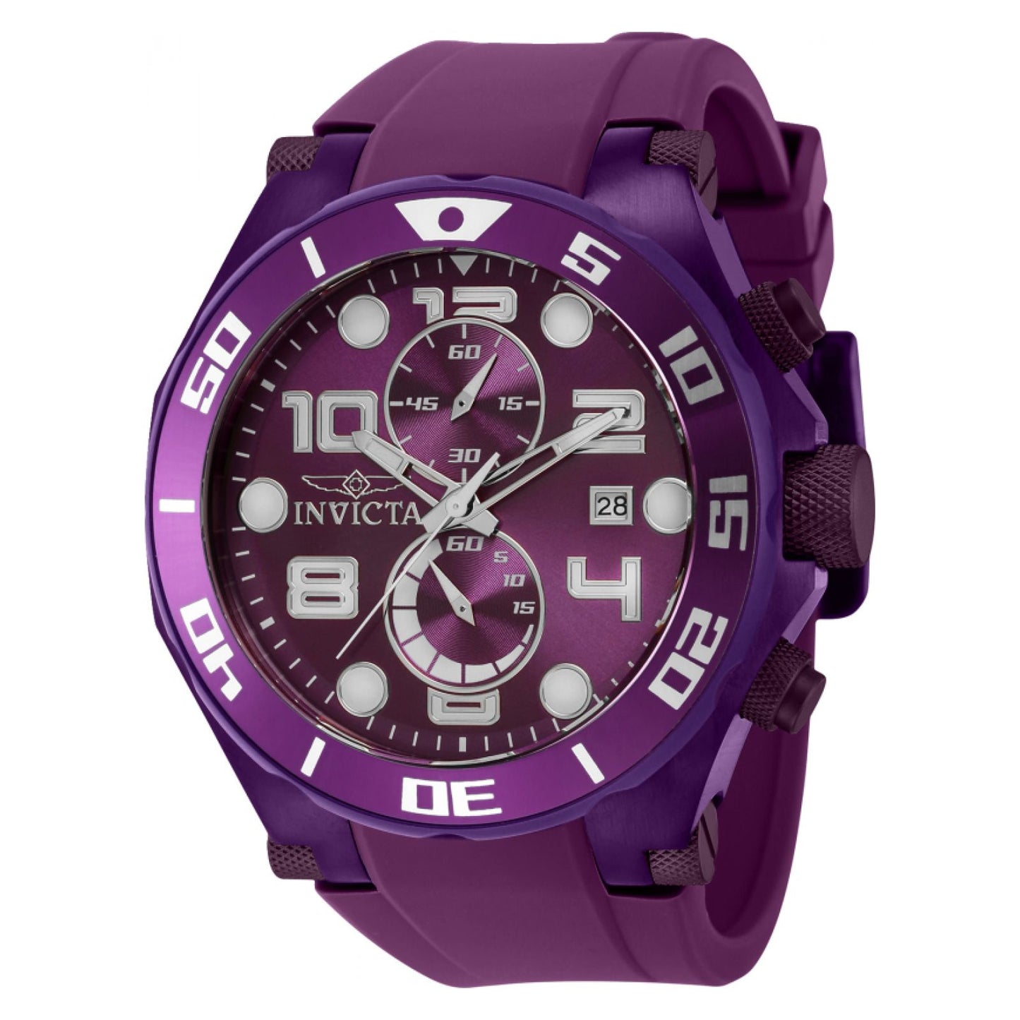 RELOJ DEPORTIVO PARA HOMBRE INVICTA PRO DIVER 40636 - MORADO OSCURO