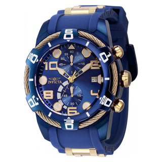 RELOJ DEPORTIVO PARA HOMBRE INVICTA BOLT 40724 - AZUL, ORO