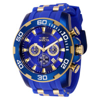 RELOJ DEPORTIVO PARA HOMBRE INVICTA PRO DIVER 40727 - AZUL, ORO