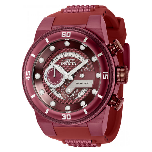 RELOJ DEPORTIVO PARA HOMBRE INVICTA S1 RALLY 40752 - BORGOÑA, ROJO