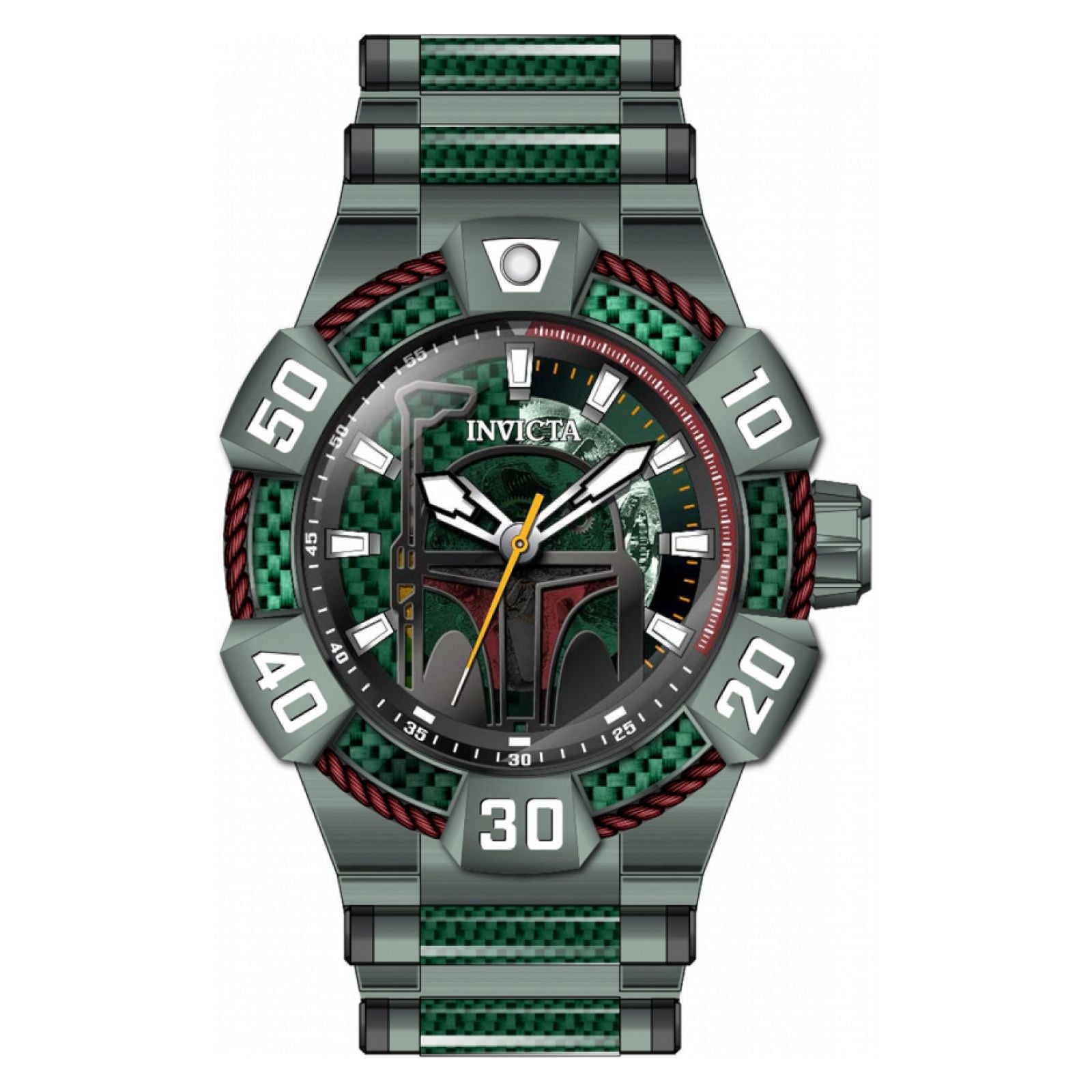RELOJ  PARA HOMBRE INVICTA STAR WARS 40974 - VERDE