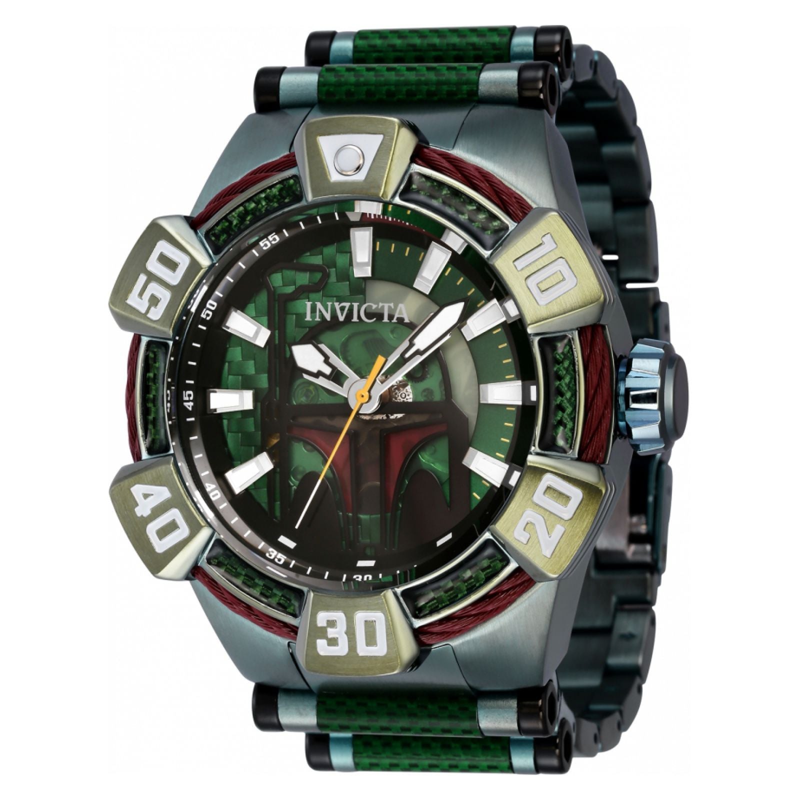 RELOJ  PARA HOMBRE INVICTA STAR WARS 40974 - VERDE