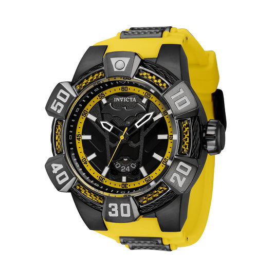 RELOJ BATMAN PARA HOMBRE INVICTA DC COMICS 41074 - AMARILLO, GRIS