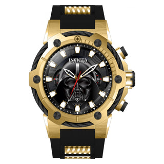 RELOJ DARTH VADER PARA HOMBRE INVICTA STAR WARS 41166 - ORO NEGRO