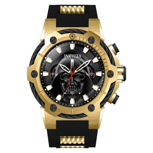 RELOJ DARTH VADER PARA HOMBRE INVICTA STAR WARS 41166 - ORO NEGRO