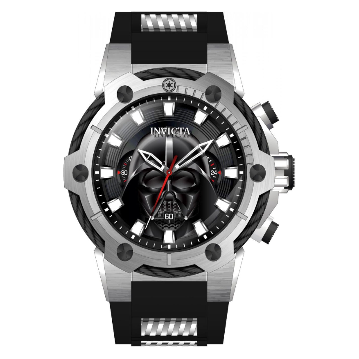 RELOJ DARTH VADER PARA HOMBRE INVICTA STAR WARS 41167 - NEGRO, ACERO