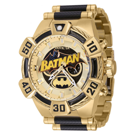 RELOJ  PARA HOMBRE INVICTA DC COMICS 41136 - ORO NEGRO