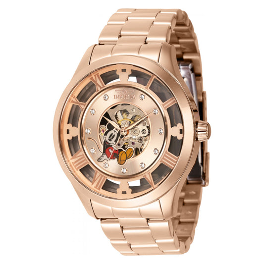 RELOJ MICKEY MOUSE PARA HOMBRE INVICTA DISNEY LIMITED EDITION 41363 - ORO ROSA